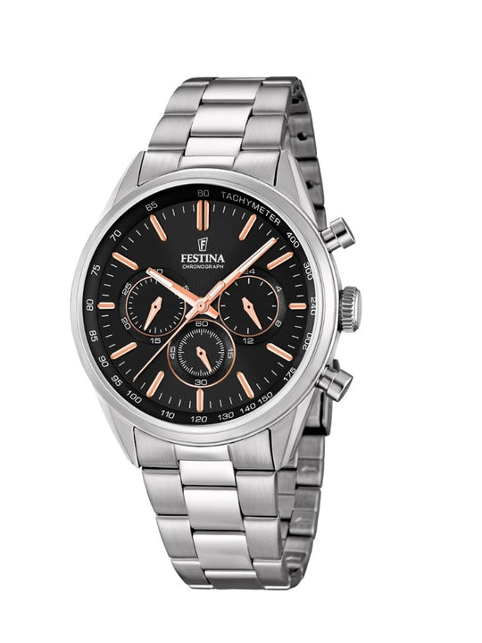 Festina Timeless Chronograph Analogue Men's Wrist Watch F16820/B